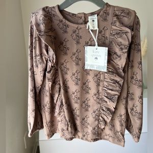 Kate Quinn mushroom long sleeve NWT